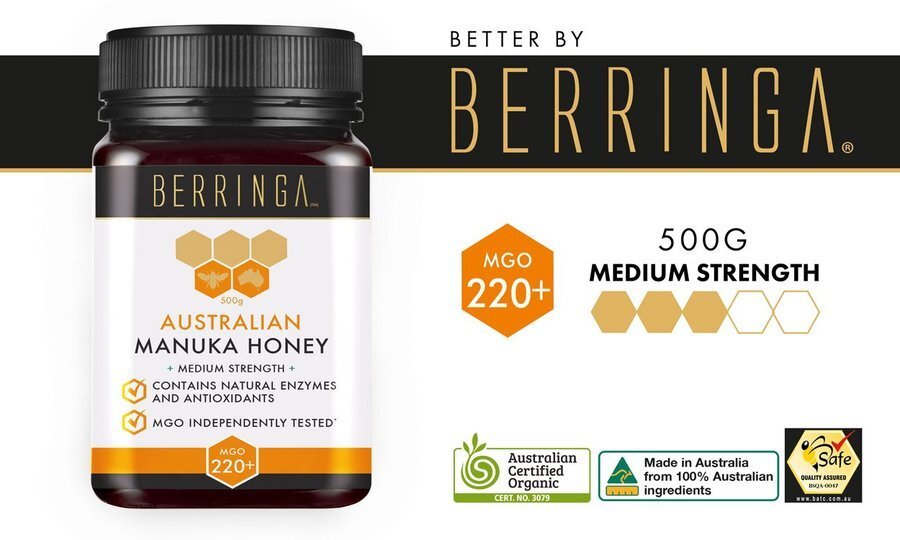 Berringa Manuka Honey 220+ 500g