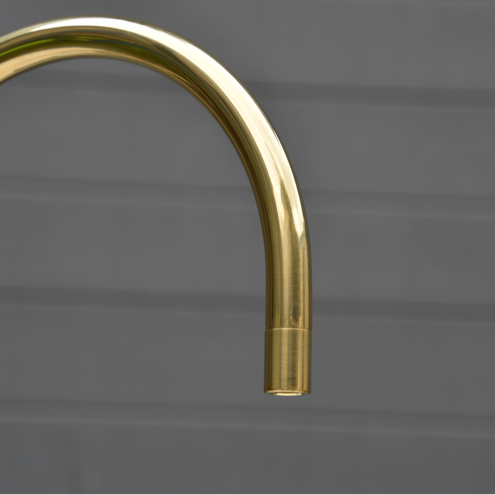 Filter Tap - Brushed Gold - Gooseneck