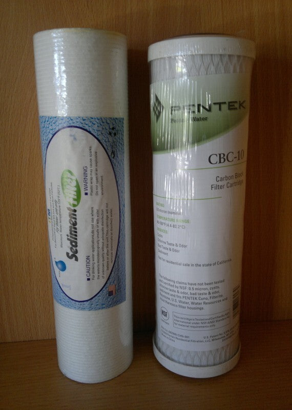 Twin Undersink - Replacement Filters - 10" x 2.5"