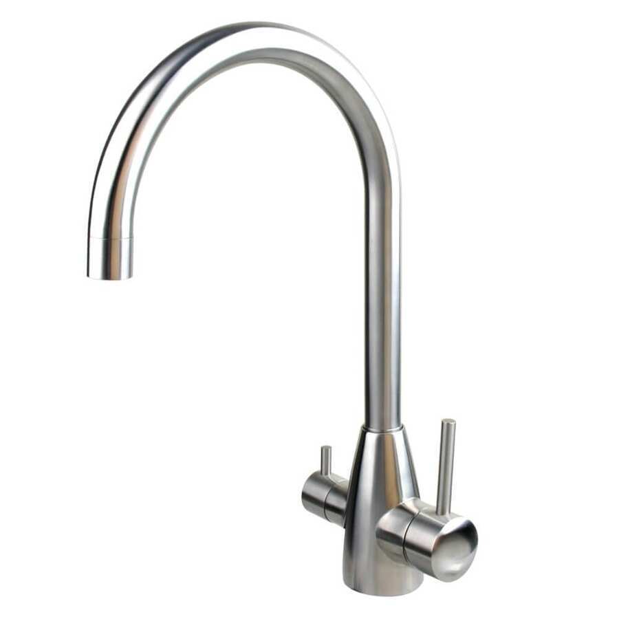 Stainless Steel 3 Way Sink Mixer - K-5A