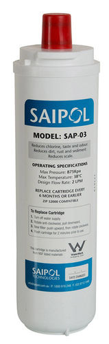 Saipol Compatible Zip Filter 52000