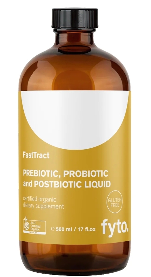Fyto FastTract Prebiotic Probiotic Postbiotic Liquid