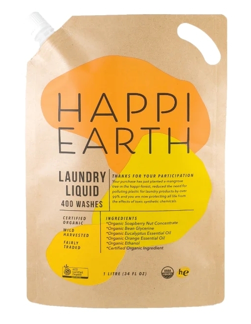 Happi Earth Laundry Liquid 400 wash loads