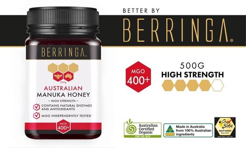 Berringa Manuka Honey 400+ 500g