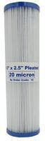 Buy Magnum Pleated filter 10 x 2.5 20 micron