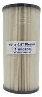 Magnum Pleated filter 10 x 4.5 1 micron For Sale
