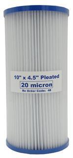 Magnum Pleated Sediment Filter 10 x 4.5 20 micron