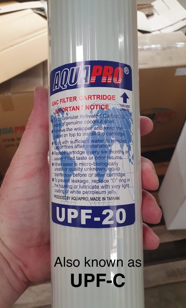 UPF-C 20" x 2.5" (also known as UPF-20)