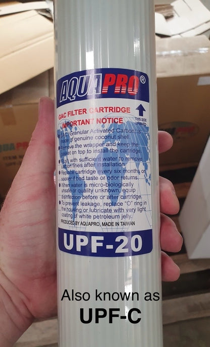 UPF-C 20" x 2.5" (also known as UPF-20)