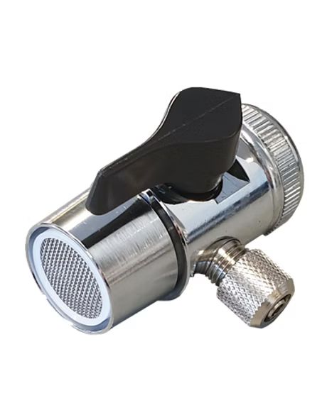 Diverter Valve 1/4" with black handle