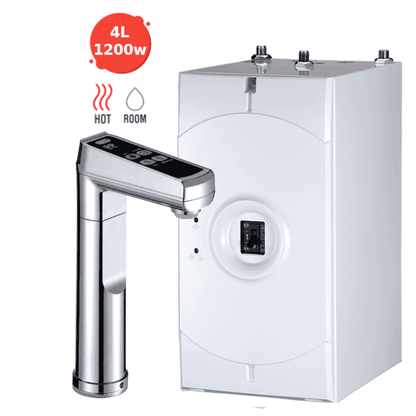 Everboil & Ambient Instant Filtered Water - 2BA | Chrome or Gunmetal Grey | 40 cups/hr