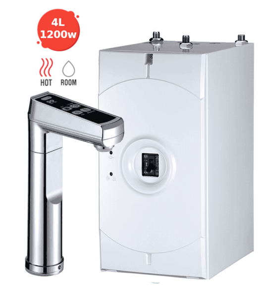Everboil Ambient instant Filtered Water with digital chrome tap