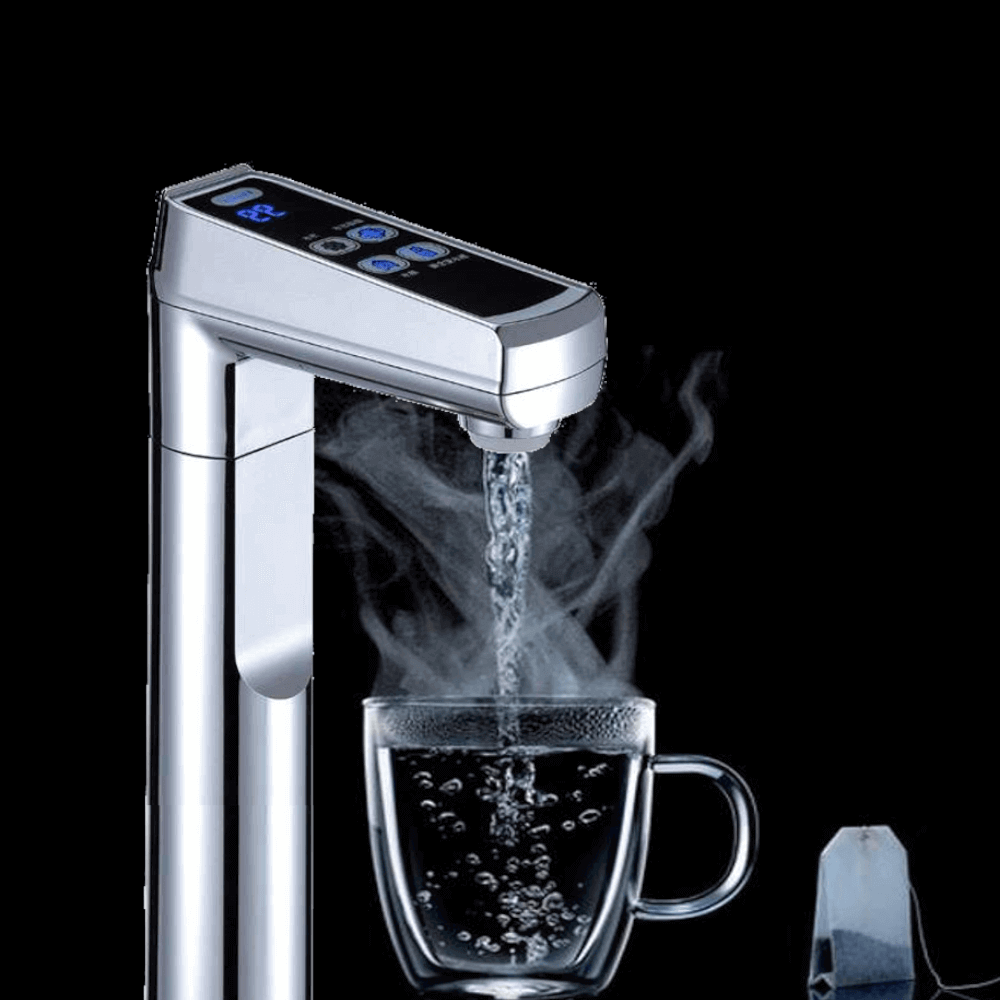 Everboil & Ambient Instant Filtered Water - 2BA | Chrome or Gunmetal Grey | 40 cups/hr