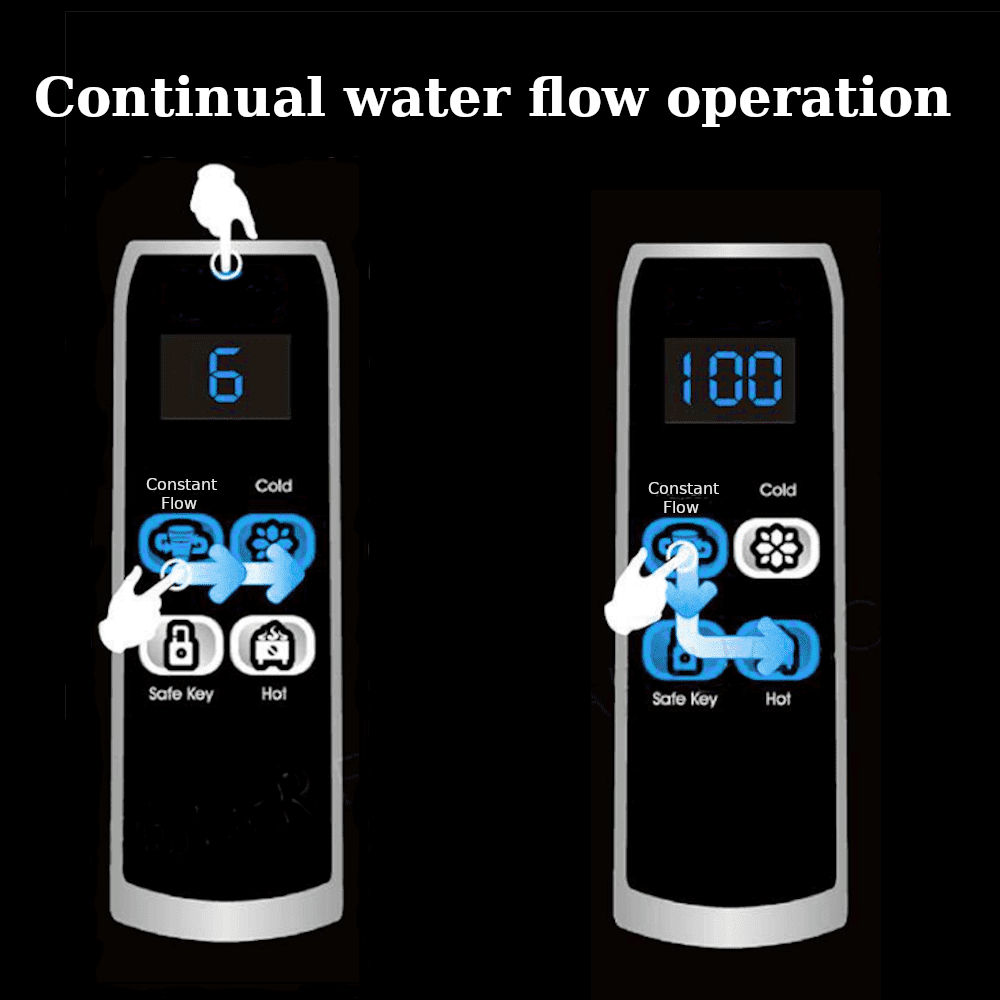 Everboil & Ambient Instant Filtered Water - 2BA | Chrome or Gunmetal Grey | 40 cups/hr
