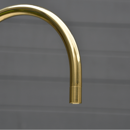 Filter Tap - Brushed Gold - Gooseneck