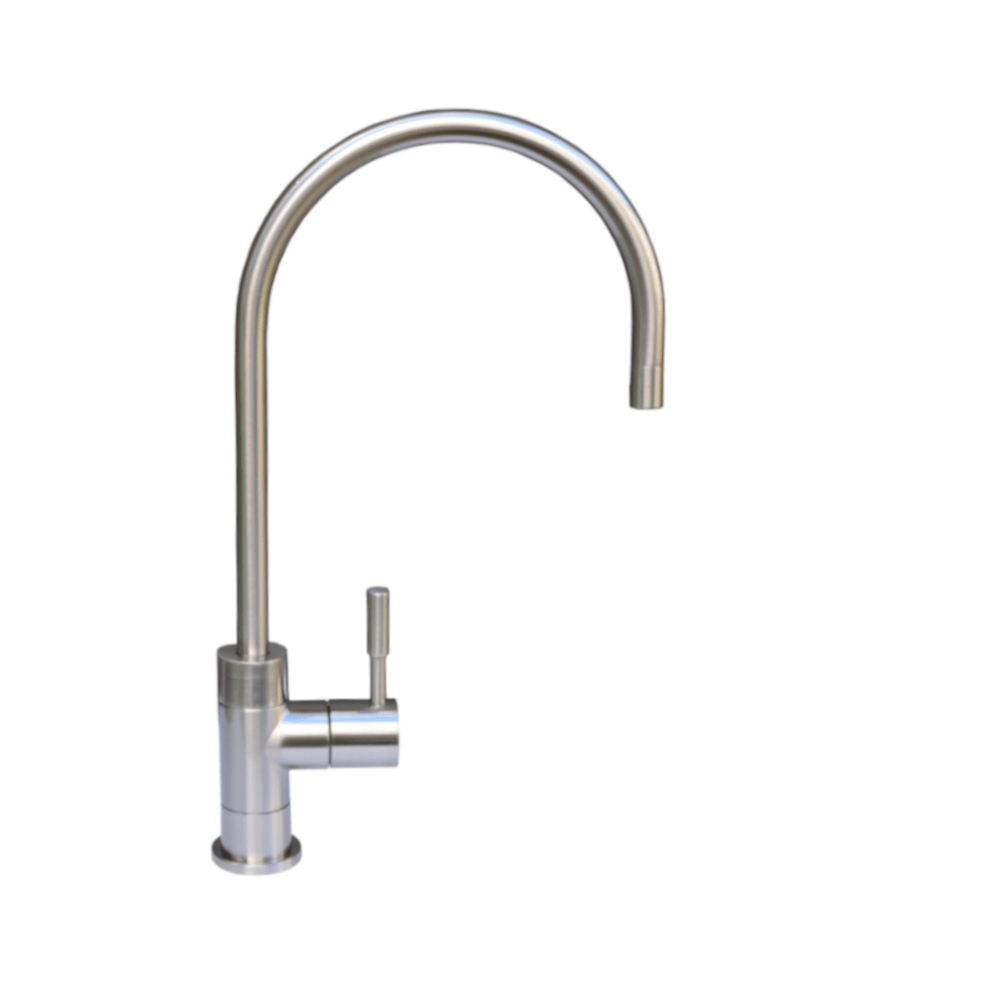 Filter Tap - Brushed Nickel - Gooseneck