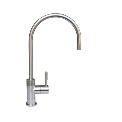 Filter Tap - Brushed Nickel - Gooseneck