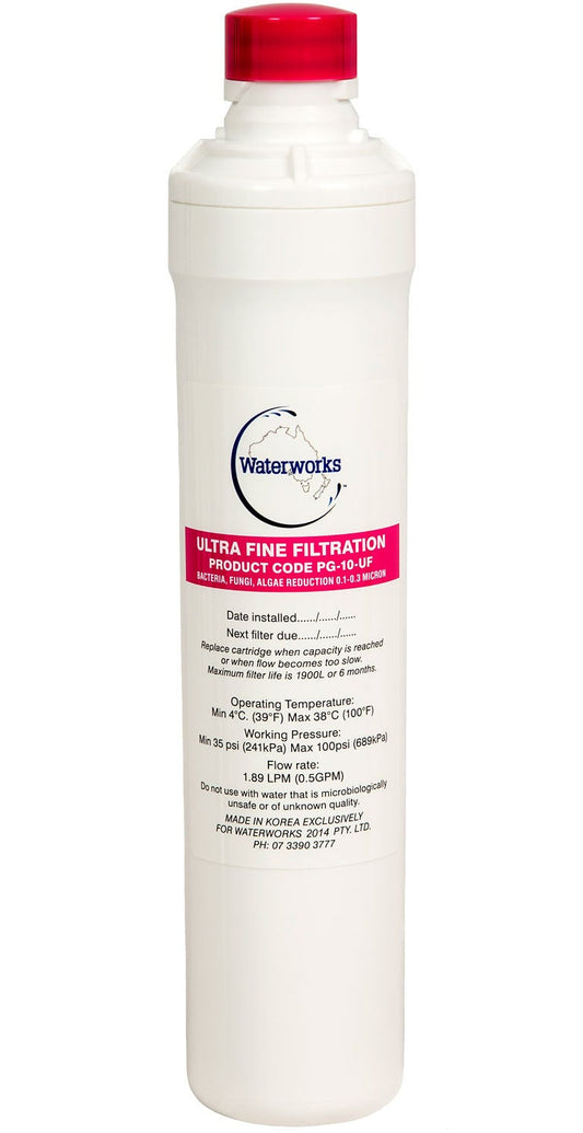 Waterworks PG-10-UF water filter replacement cartridge