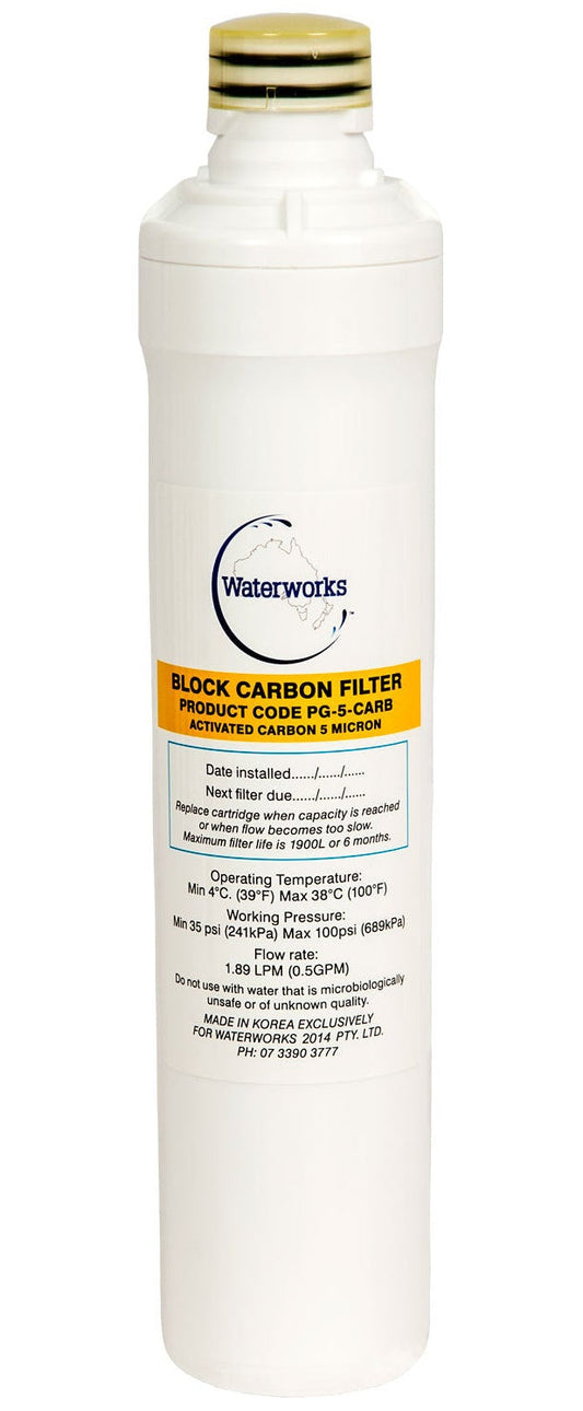 Waterworks PG-5-CARB water filter replacement cartridge